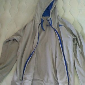 Grey nike hoodie